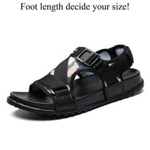 Load image into Gallery viewer, Men Sandals Gladiators Casual Roman Shoes Outside Breathable Mens Sandals Summer Comfortable Light Sandalias Hombre Plus Size 48