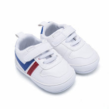 Load image into Gallery viewer, Kids Baby Boys Breathable Striped Print Anti-Slip Shoes Sneakers Soft Soled Walking Shoes First Walkers