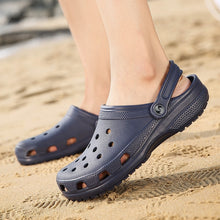 Load image into Gallery viewer, Mazefeng Brand Plus Size 39-46 Croc Men Black Garden Casual Aqua Clogs Hot Male Band Sandals Summer Slides Beach Swimming Shoes