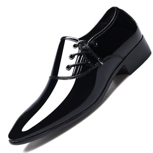 Mazefeng 2019 Men Dress Shoes Men Formal Shoes Leather Luxury Fashion Groom Wedding Shoes Men Oxford Shoes Dress Plus Size 38-48