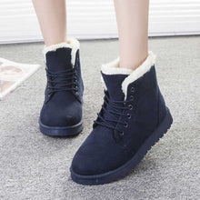 Load image into Gallery viewer, Women Boots Winter Warm Snow Boots Women Faux Suede Ankle Boots For Female Winter Shoes Botas Mujer Plush Shoes Woman WSH3132