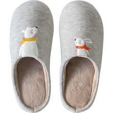 Load image into Gallery viewer, Indoor Warm Women Slippers Cute Animal Fox Unicorn Winter Fur Home Shoe Female Girl Nonslip Memory Foam Cotton House Slippers