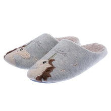 Load image into Gallery viewer, Indoor Warm Women Slippers Cute Animal Fox Unicorn Winter Fur Home Shoe Female Girl Nonslip Memory Foam Cotton House Slippers