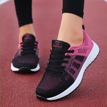 Load image into Gallery viewer, 2019 New Women Shoes Flats Fashion Casual Ladies Shoes Woman Lace-Up Mesh Breathable Female Sneakers Zapatillas Mujer