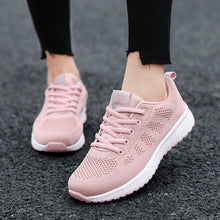 Load image into Gallery viewer, 2019 New Women Shoes Flats Fashion Casual Ladies Shoes Woman Lace-Up Mesh Breathable Female Sneakers Zapatillas Mujer