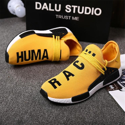 Shoes Man Outdoor Trainers Ultra Boosts Autumn Designer Sneakers Men Women Yellow Breathable Casual Shoes Human Race Tenis 39-47