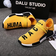 Load image into Gallery viewer, Shoes Man Outdoor Trainers Ultra Boosts Autumn Designer Sneakers Men Women Yellow Breathable Casual Shoes Human Race Tenis 39-47