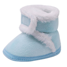 Load image into Gallery viewer, Newborn Baby Boots Winter First Walkers Tassel Baby Girls Shoes Fur Snow Super Warm Prewalkers Soft Sole No-slip Booties Booty