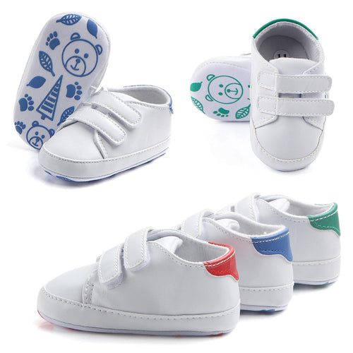 Infant Toddler Baby Boy Girl Soft Sole Crib Shoes Sneaker Newborn Velcro shoes soft bottom baby toddler shoes