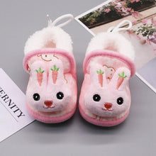 Load image into Gallery viewer, Newborn First Walkers Toddler Infant Shoes Cotton Snow Booties Soft Sole Crib Shoes  Winter Warm Anti-slip Baby Shoes 0-1Y