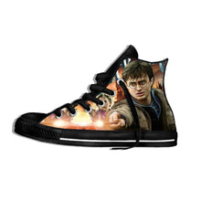 Load image into Gallery viewer, 2019 Hot Fashion  Sales Harajuku Potter Men Women Breathable Casual Shoes High Top Lightweight Sneakers