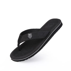 Summer Shoes Men Sandals Beach Slippers Men Flip Flops Black Outdoor Sandals Men Slippers Sandalia Masculina Size 40-44 PINSV