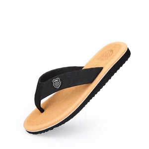 Summer Shoes Men Sandals Beach Slippers Men Flip Flops Black Outdoor Sandals Men Slippers Sandalia Masculina Size 40-44 PINSV