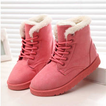 Load image into Gallery viewer, Women Boots Winter Warm Snow Boots Women Faux Suede Ankle Boots For Female Winter Shoes Botas Mujer Plush Shoes Woman WSH3132