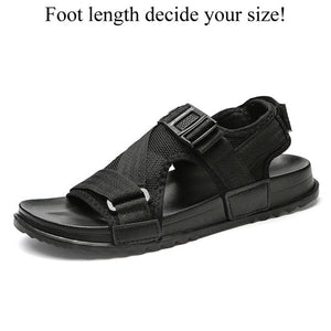 Men Sandals Gladiators Casual Roman Shoes Outside Breathable Mens Sandals Summer Comfortable Light Sandalias Hombre Plus Size 48